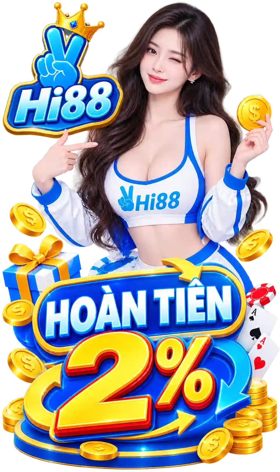 Hi88 khuyến mãi hoàn tiền 2%